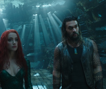 Une scène du film Aquaman