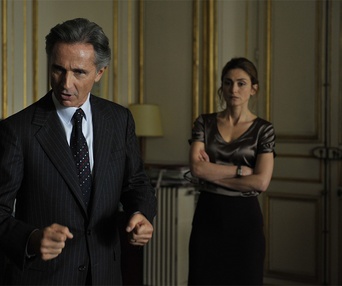 Une scène du film Quai d'Orsay