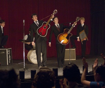 Une scène du film Nowhere Boy