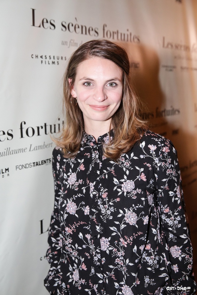 Sur le tapis rouge du film Les scènes fortuites