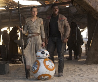 Une scène du film Star Wars: The Force Awakens