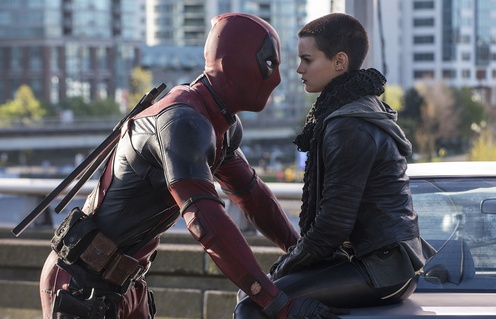 Une scène du film Deadpool