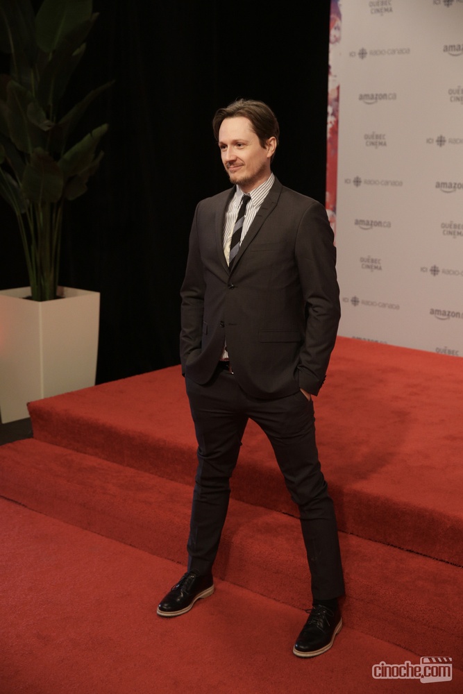 Sur le tapis rouge de Gala du cinéma Québécois