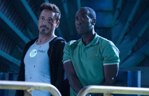 Une scène de Iron Man 3