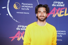 Première du spectacle Axel du Cirque du Soleil