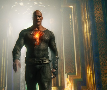Une scène du film Black Adam