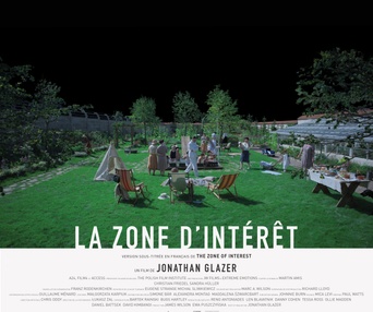 Affiche du film La zone d'intérêt