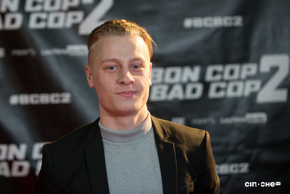Sur le tapis rouge du film Bon Cop Bad Cop 2