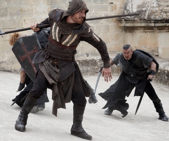 Une scène du film Assassin's Creed