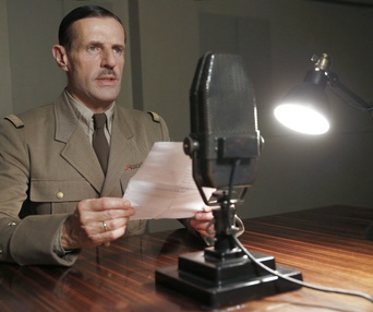 Une scène du film  De Gaulle