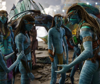 Une scène du film Avatar: The Way of Water