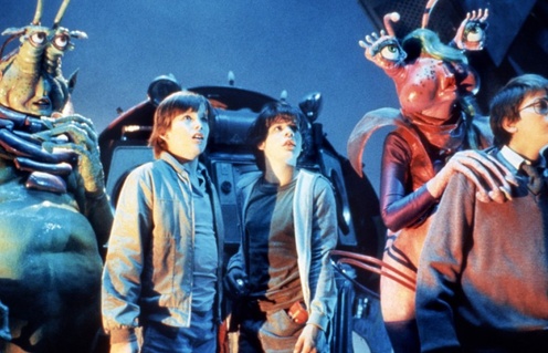 Ethan Hawke et River Phoenix dans Explorers