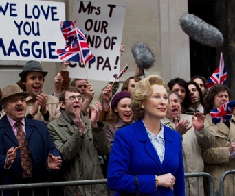Une scène du film The Iron Lady