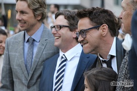 Sur le tapis rouge du film The Judge au TIFF