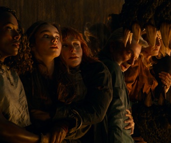 Une scène du film Jurassic World: Dominion