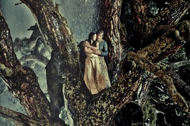 Une scène du film L'amour et la paix Une scène du film L'amour et la paix