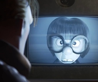 Une scène du film Incredibles 2