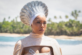 Une scène du film Black Panther: Wakanda Forever Une scène du film Black Panther: Wakanda Forever