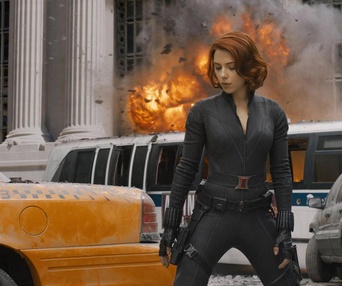 Une scène du film The Avengers