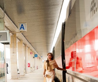 Une scène du film The Tourist