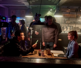 Une scène du film Pokémon Detective Pikachu