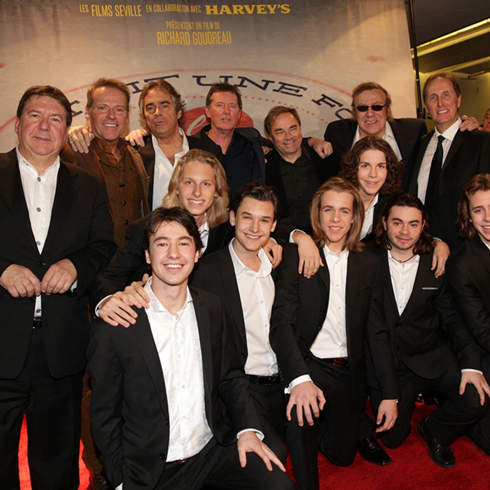 Sur le tapis rouge de Il était une fois les Boys