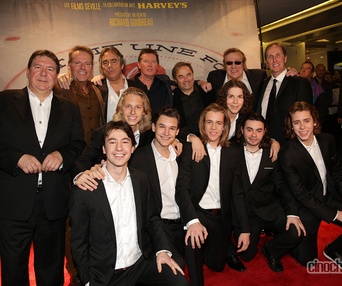 Sur le tapis rouge de Il était une fois les Boys