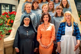 Une scène du film La bonne épouse Une scène du film La bonne épouse