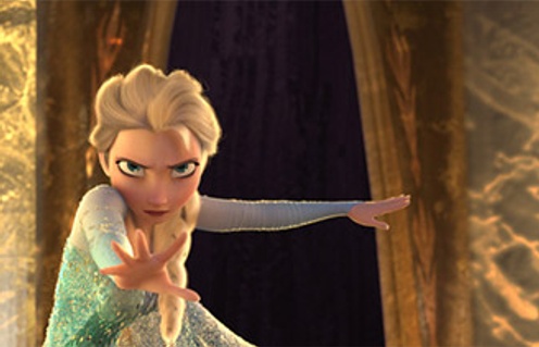 Une scène du film Frozen