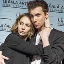 Léane Labrèche-Dor et Pier-Luc Funk