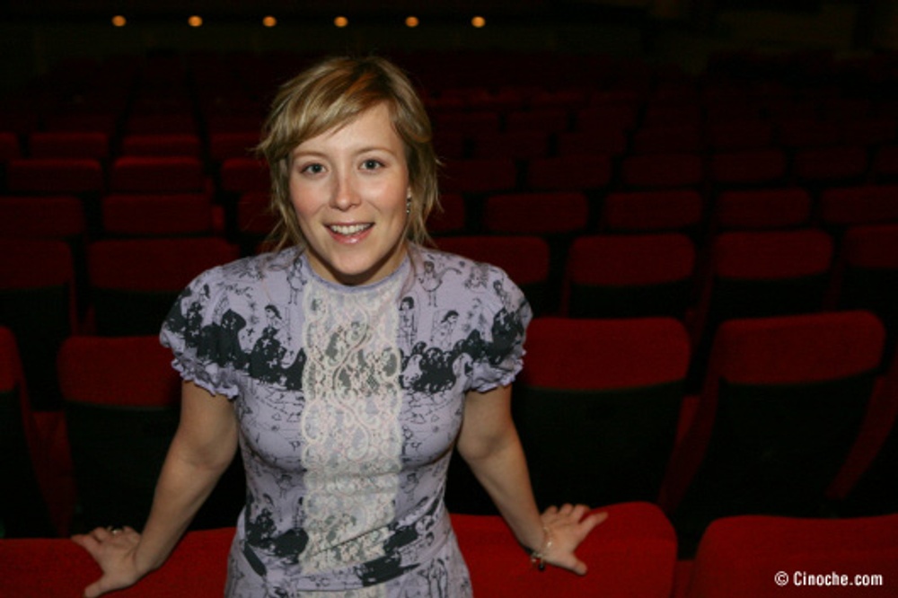 Isabelle Blais sur le tapis rouge de Borderline