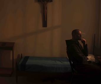 Une scène du film Saint-Narcisse