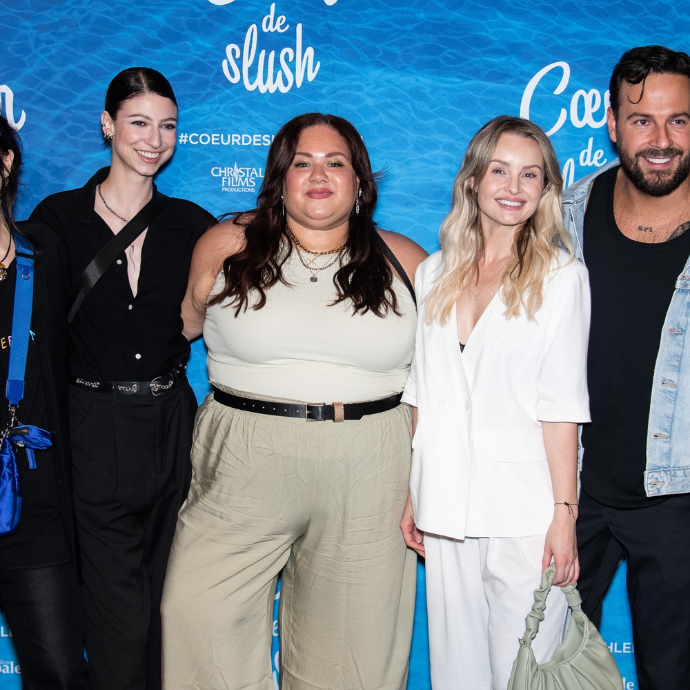 Tapis rouge du film Coeur de slush