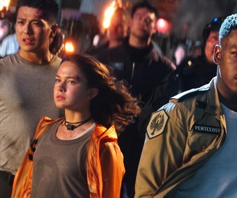 Une scène du film Pacific Rim Uprising