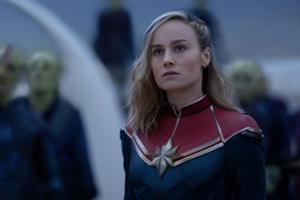 Une scène du film The Marvels