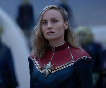 Une scène du film The Marvels