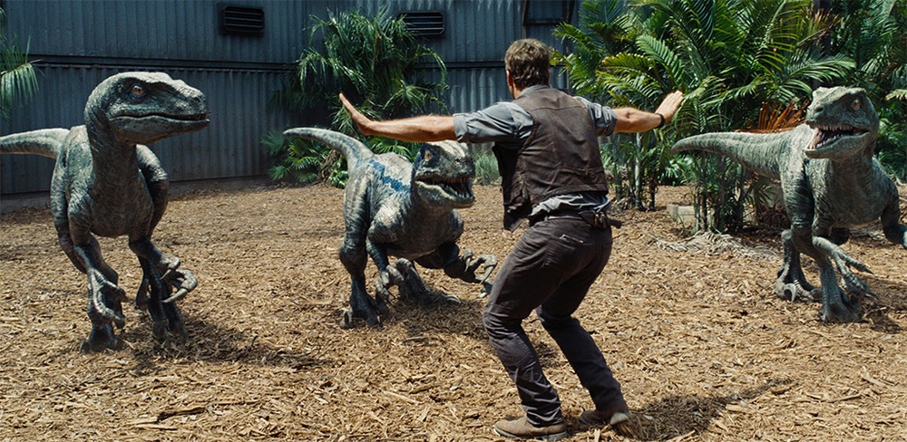 Une scène du film Jurassic World
