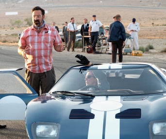 Une scène du film Ford v. Ferrari