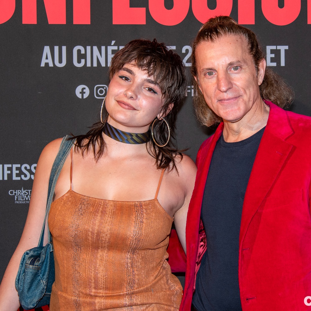 Sur le tapis rouge du film Confessions