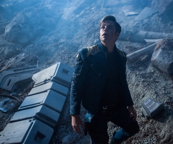 Une scène du film Star Trek Beyond