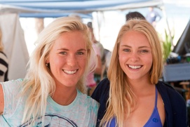 Sur le plateau du film  Soul Surfer