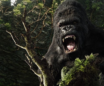 Scène du film King Kong