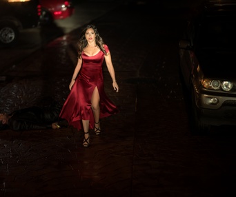 Une scène du film Miss Bala