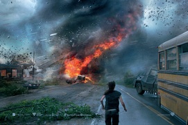 Affiche du film Dans la tempête Affiche du film Dans la tempête