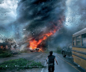 Affiche du film Dans la tempête