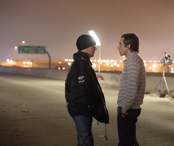 Sur le plateau du film Nightcrawler