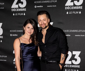 Tapis rouge du film 23 décembre - Première à Montréal le 21 novembre 2022