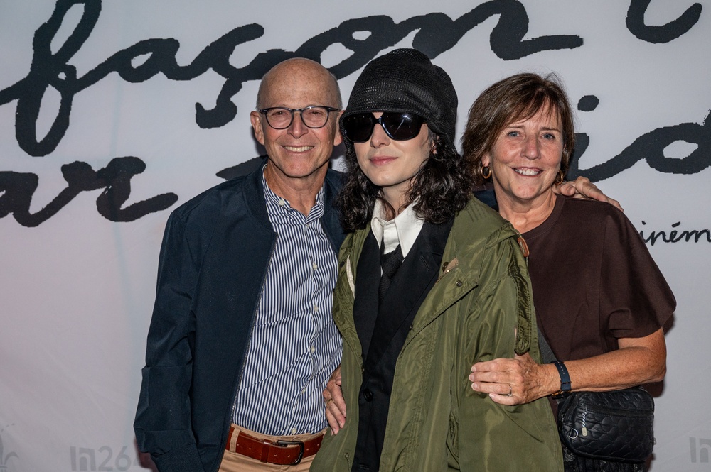 Hubert Lenoir et ses parents