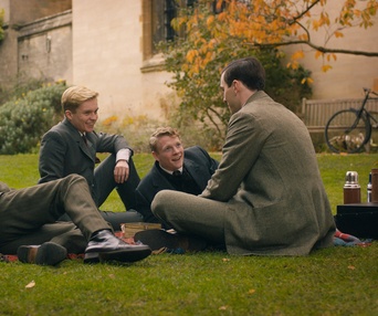 Une scène du film Tolkien