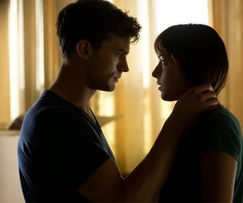 Une scène du film Fifty Shades of Grey